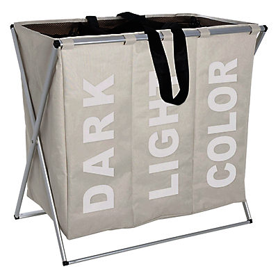 Wenko Laundry Bin Trio, Beige